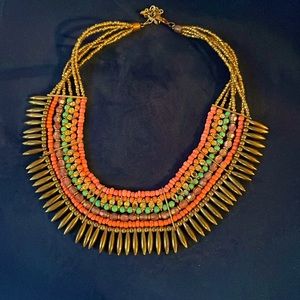 Beaded colorful necklace